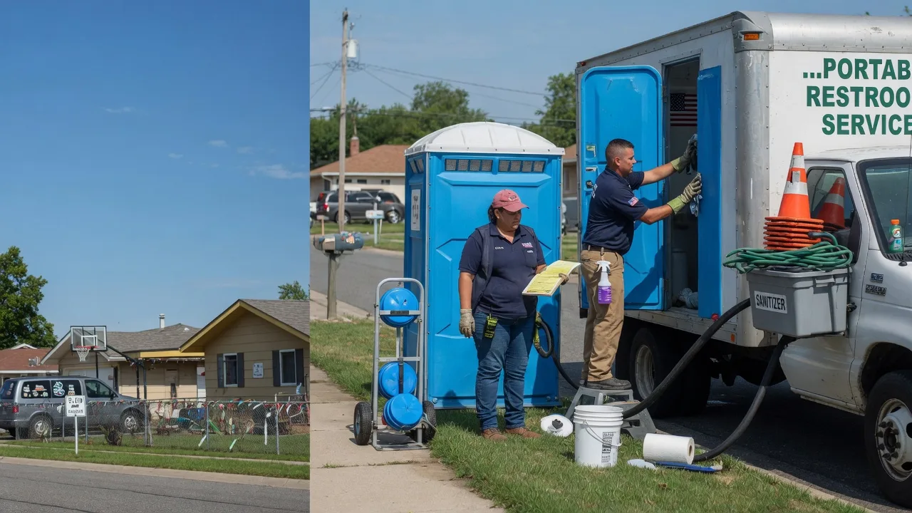 Portable Toilet Rental in Quitman, MS near me